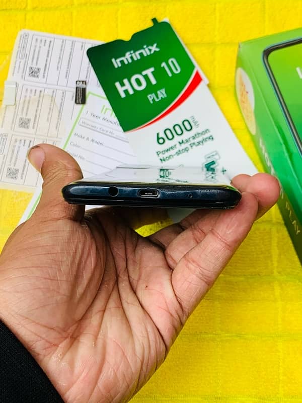 infinix hot 10 play official pta 4gb 64gb 2