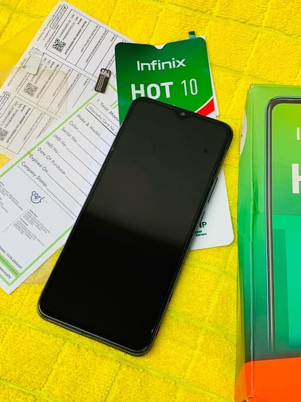 infinix hot 10 play official pta 4gb 64gb 3