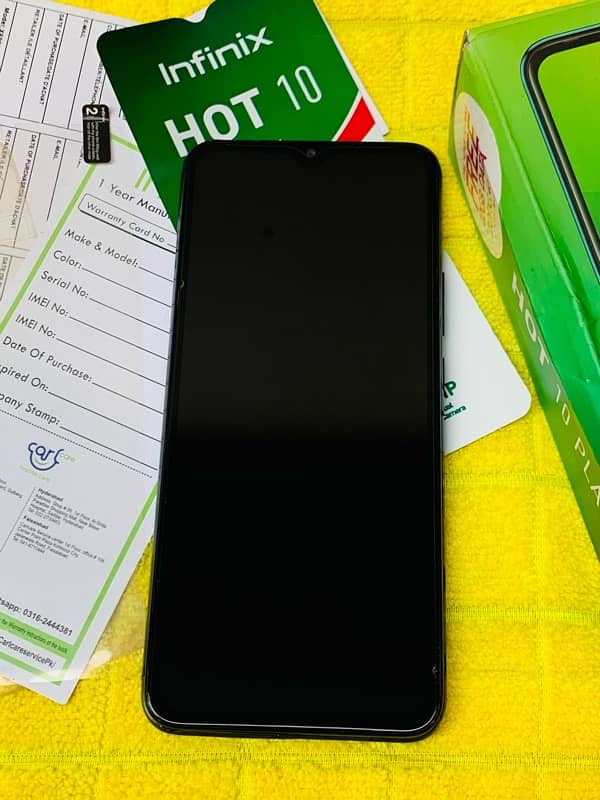 infinix hot 10 play official pta 4gb 64gb 4