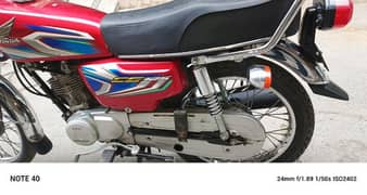 Honda cg 125 model year 22 register in 23