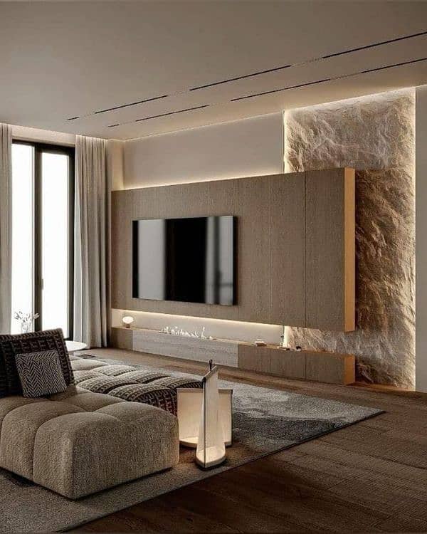 Media Wall Feature Wall and More Design Ideas 8