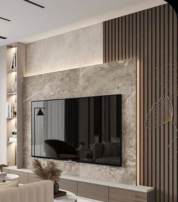 Media Wall Feature Wall and More Design Ideas 9