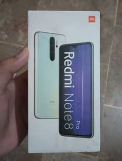 Redmi Note 8 Pro Mint Condition 6/128 With Box