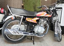 Honda CG125 black lush condition