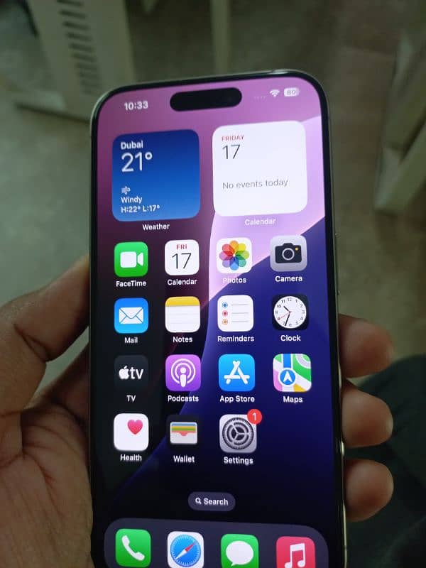 I phone 15 pro Non PTA 128 GB 0