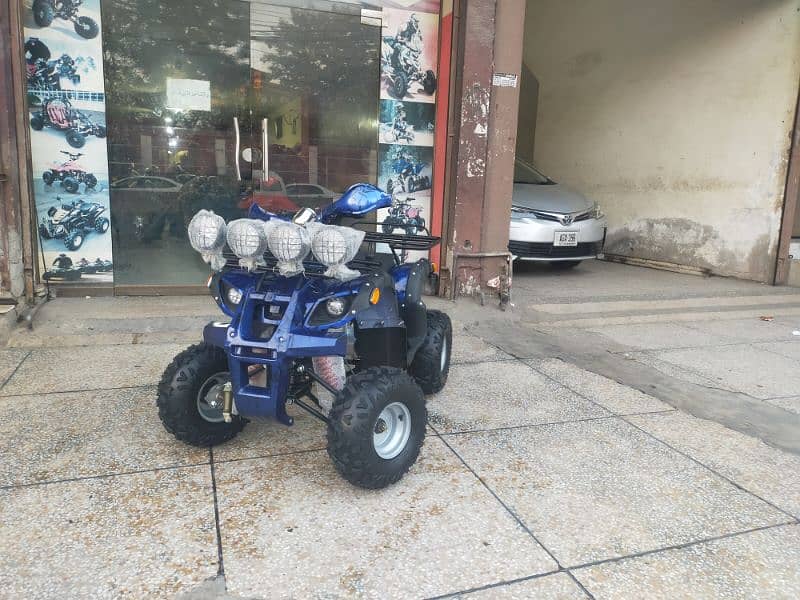 125cc Best for Hunting Atv Quad 4 Wheel  Bikes Delivery In All Pak 5