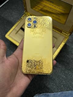 iphone 12 pro max 24kt gold