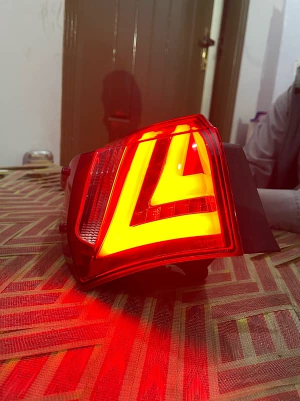 Toyota Gli 2015 to 2017 Lawa Back Lights And Orignal MP3 Availible 6