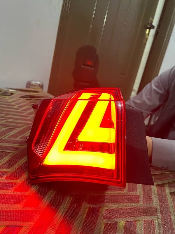 Toyota Gli 2015 to 2017 Lawa Back Lights And Orignal MP3 Availible 7