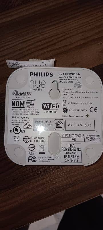 philips hue bridge v2.1 model 1