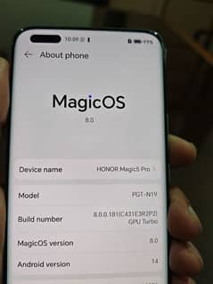 Honor Magic 5 pro 12-512 Global Non PTA