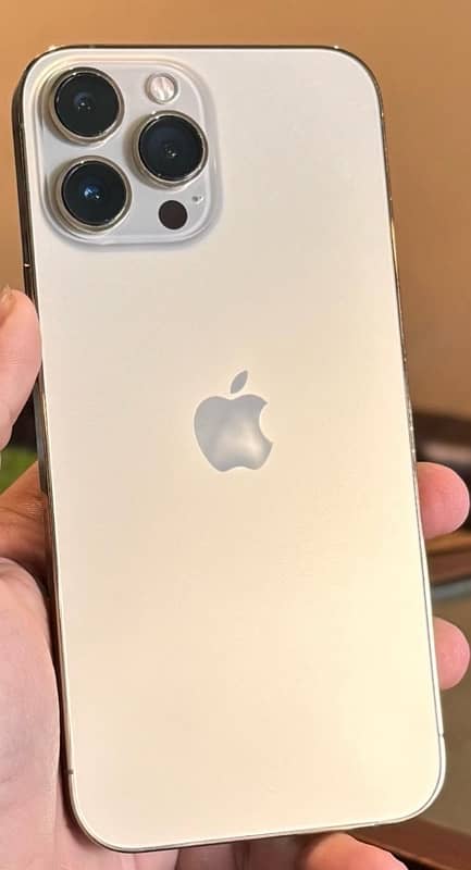 iPhone 13 Pro Max Gold Colour 256gb PTA approved 1