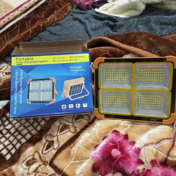 Solar Led light with dual charging capacity 1