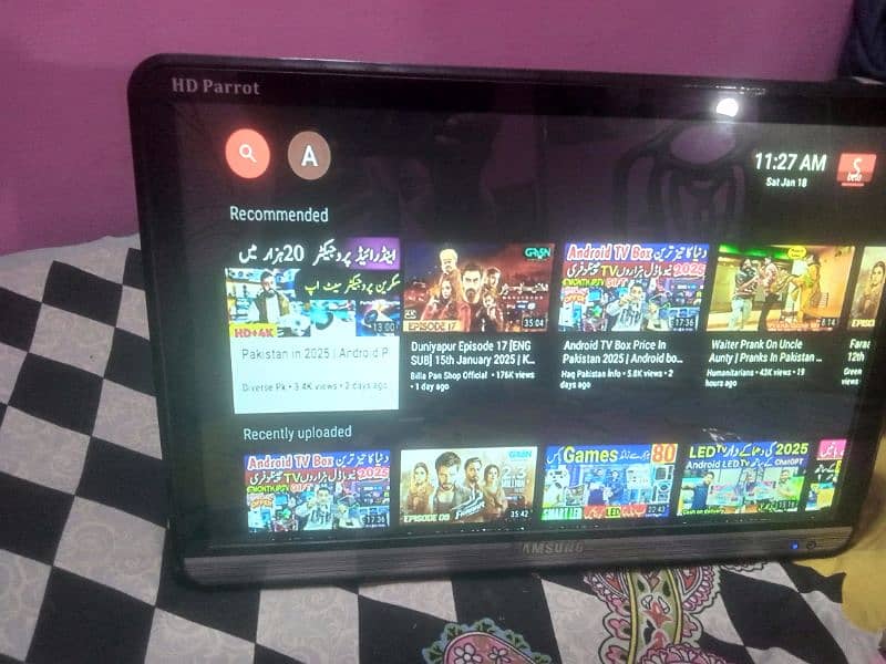 Samsung 21 inch led smart YouTube working 0
