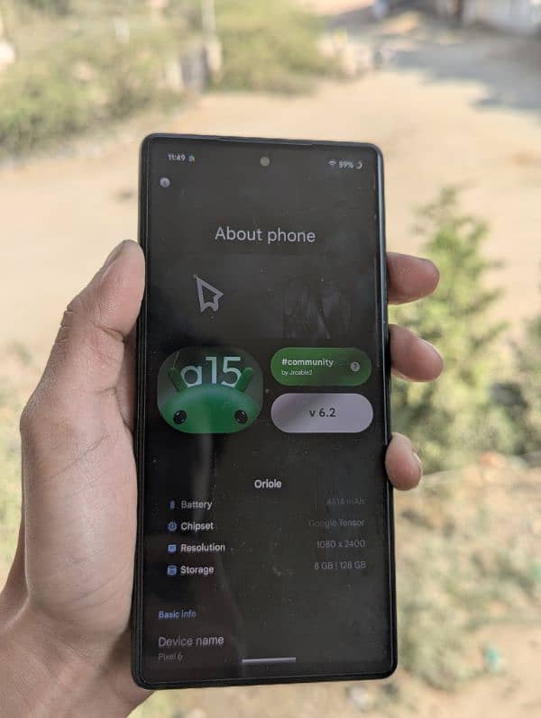 Google pixel 6 PTA approved with facelock 2