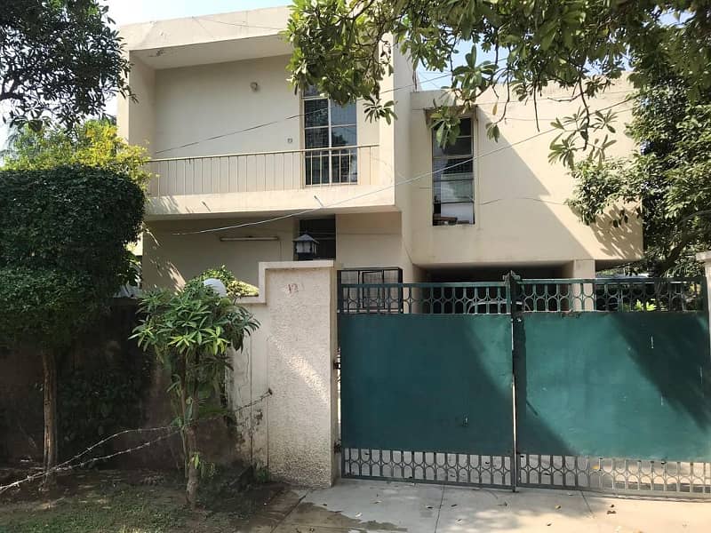 56 Marla Corner Facing Park Owner Build House For Sale In Garden Town Very Near Canal Road 0