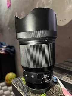 sigma art 85mm 1.4 lens for sale