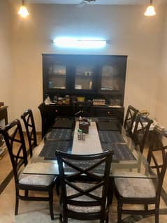 8-Person Dining Table for Urgent Sale–Recently Polished