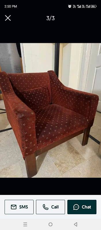 Sofa Chairs  bed room chair Very solid wood 1