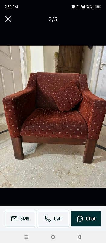 Sofa Chairs  bed room chair Very solid wood 2