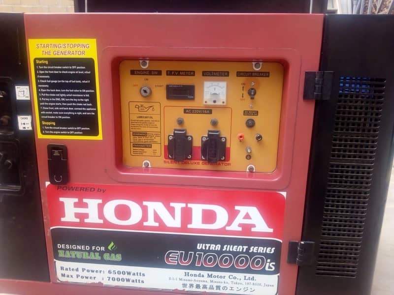 Honda 7000 watts good condition 1