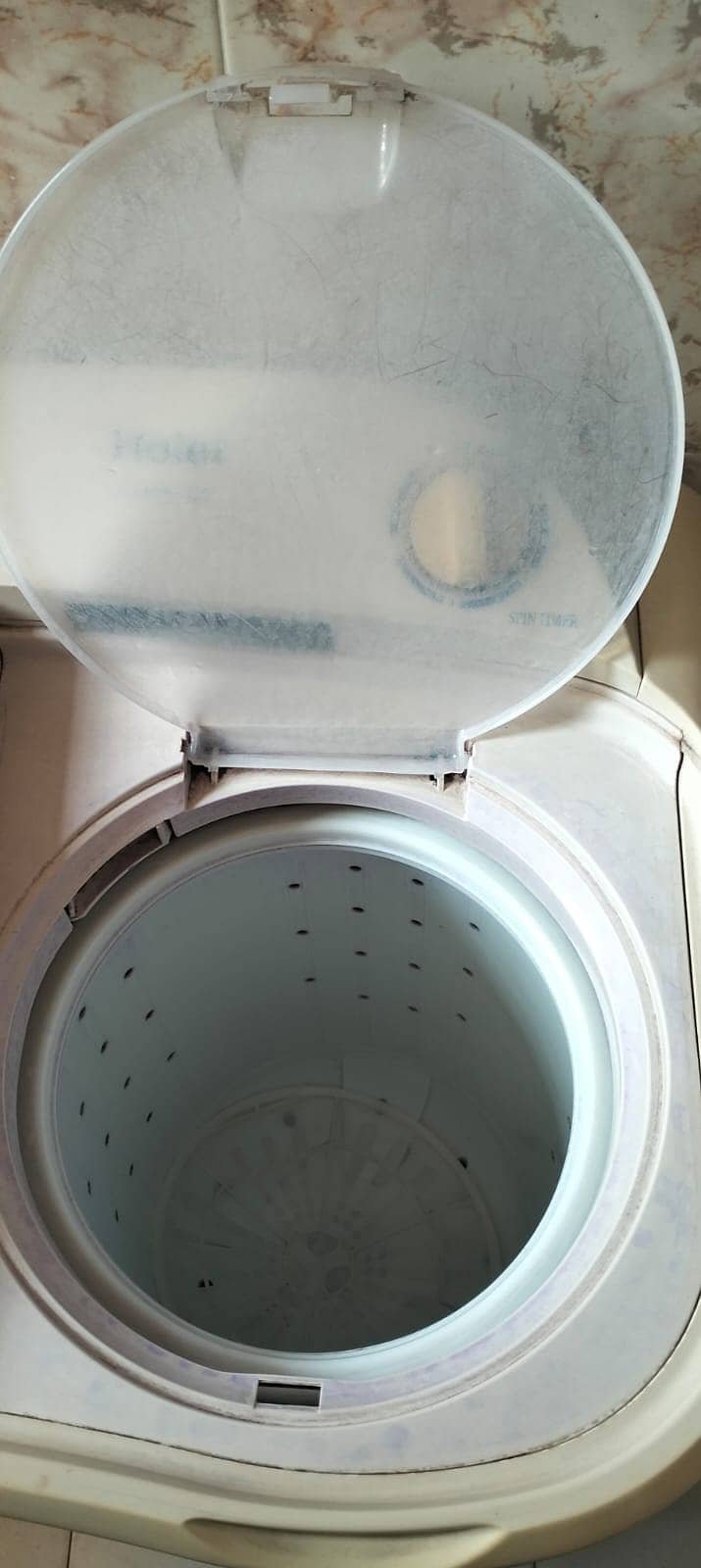 Haier Washing machine alongwith spinner for sale 2