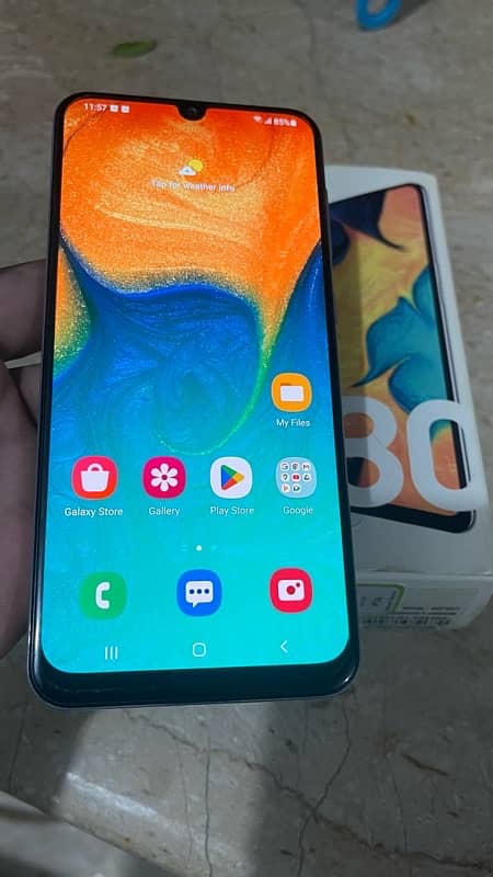 Samsung A30 with box in Total Genuine Condition 2