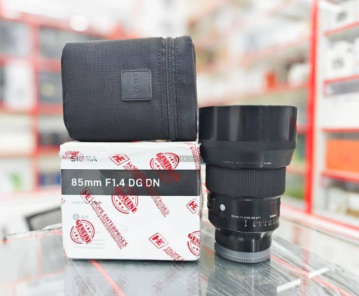 Sigma 85mm F/1.4 DG DN Art Lens For Sony (HnB Digital) 0