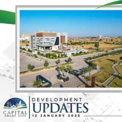 Corner And Park Face, 1 Kanal Plot Available For Sale in Capital Smart City