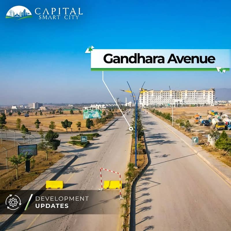 Corner And Park Face, 1 Kanal Plot Available For Sale in Capital Smart City 7