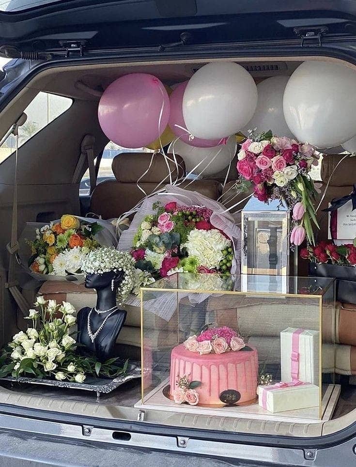 Car decoration/birthday Events Planner/Flower Decoration 1