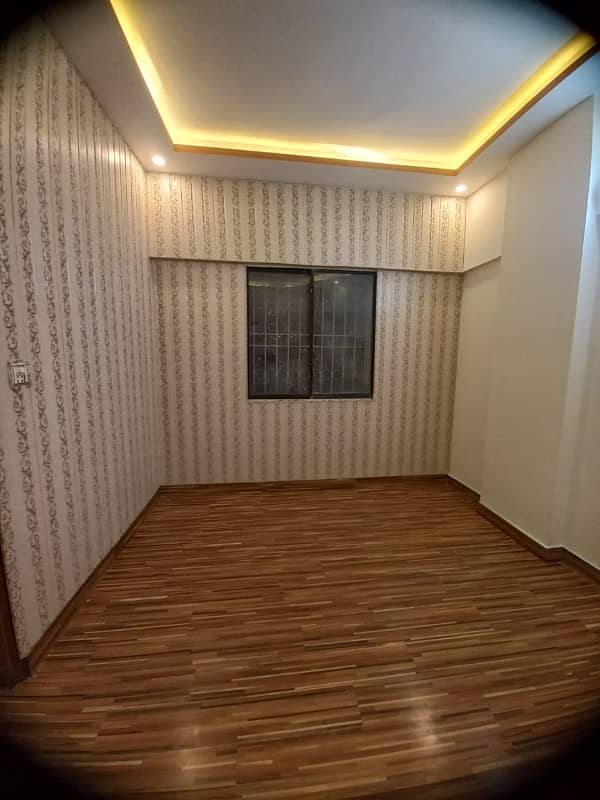 three bed dd west open leased apartment for sale in johar 10