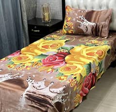 Single Bed Printed Besheets