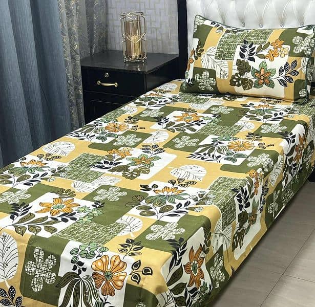 Single Bed Printed Besheets 19