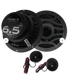 Massive EMK6 V2 - 6.5" 125 WATTS RMS COMPONENT KIT SPEAKERS