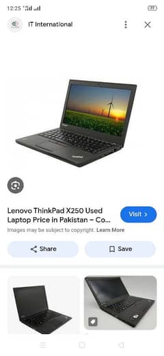 Thinkpad x250 core i3 5genration good condition