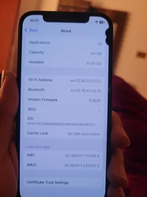 Iphone 12 factory unlock 64/Gb non pta 3