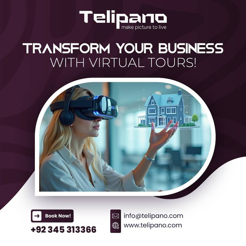 Transform Your Business with 8K 360 Virtual Tours – Telipano Karachi 0