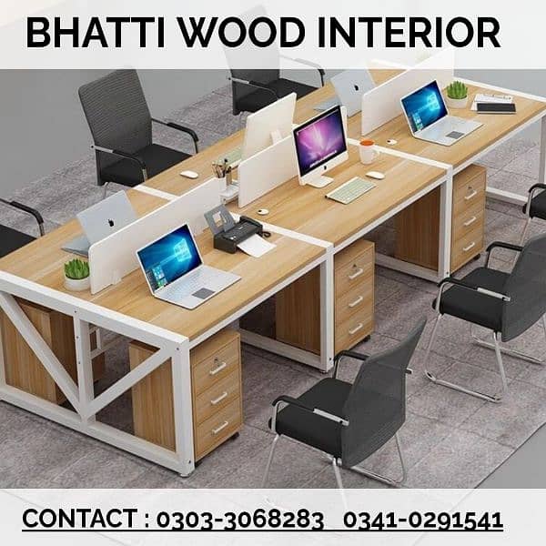 work station) cubical ) executive table) meeting table) call centre) 1