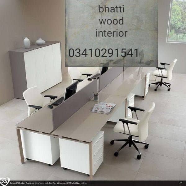 work station) cubical ) executive table) meeting table) call centre) 17