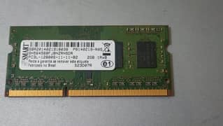 Smart 2GB DDR3 SO-DIMM for laptops