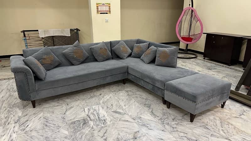 L shape sofa 2