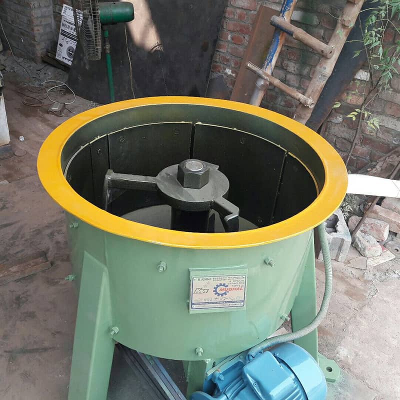 Pan Mixer Machine for soil mixing and concrete and chemecial mixing 8