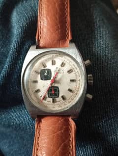 Vintage lanco chronograph watch