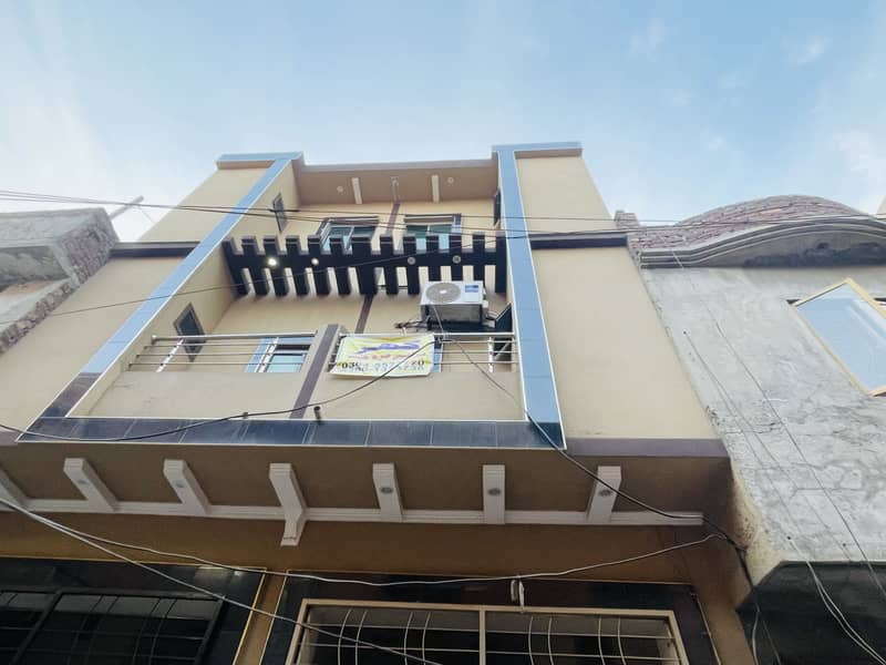 562SQFT TRIPLE STOREY BRAND HOUSE IN NEAR MARGHZAR 80FT ROAD 3