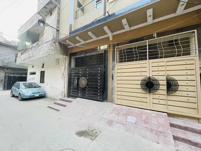 562SQFT TRIPLE STOREY BRAND HOUSE IN NEAR MARGHZAR 80FT ROAD 4