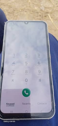 85000 Samsung A34 5G 9.5/10 bilkul clear  kisam ka koi masla nahi