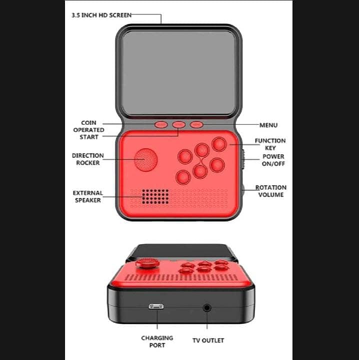 Sup M3 Video Games Consoles Retro Classic 900 in 1 Handheld Gaming Co 0