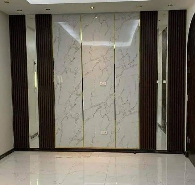 wpc & Pvc wall panel. pvc Wallpaper. pvc vinyl flooring Blinds. Ceiling. 13