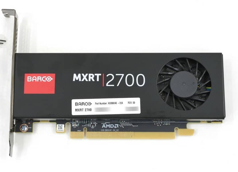 Barco MXRT-2700 2GB GDDR5 64Bits Video Graphics Card (Excellent) 0